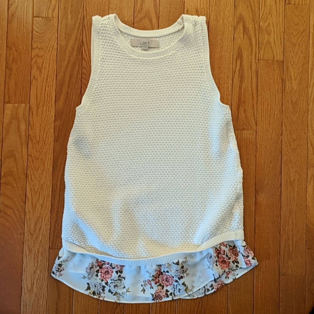 Loft Sweater Tank Top
